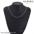 43276- Xuping Venda Quente Artificial Banhado A Ouro 18K Moda Chains Colar